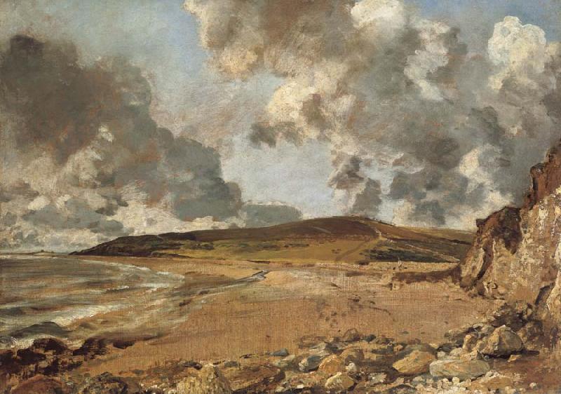 John Constable Weymouth Bay Bowleaze Cove and Jordan Hill France oil painting art